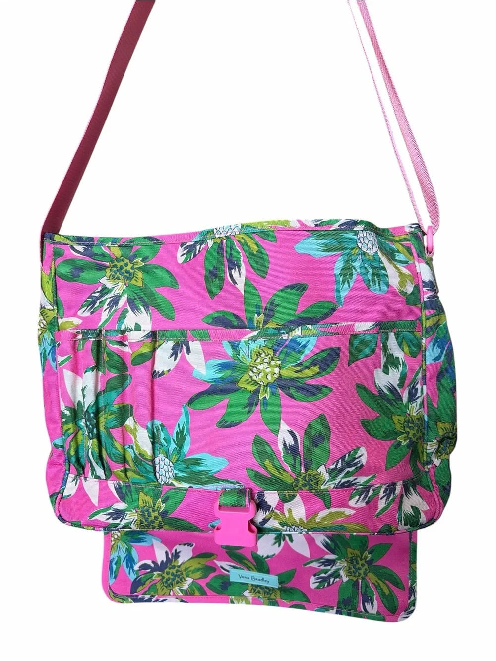 Vera Bradley Tropical Paradise Messenger Bag